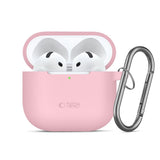 Tech-Protect AirPods 4 Skal Silicone Hook Rosa