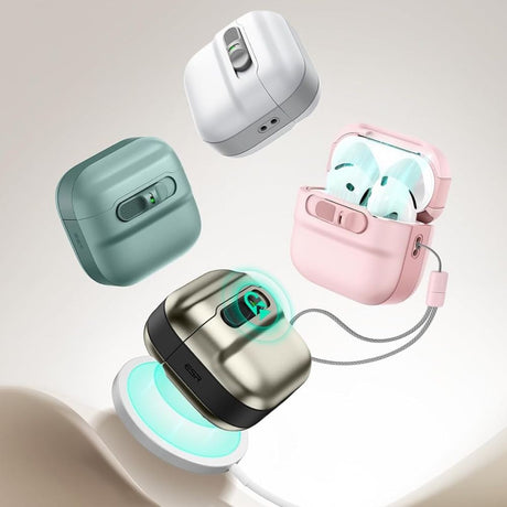 ESR AirPods 4/5 Skal Pulse FlickLock HaloLock Svart