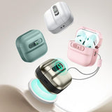 ESR AirPods 4 Skal Pulse FlickLock HaloLock Grön
