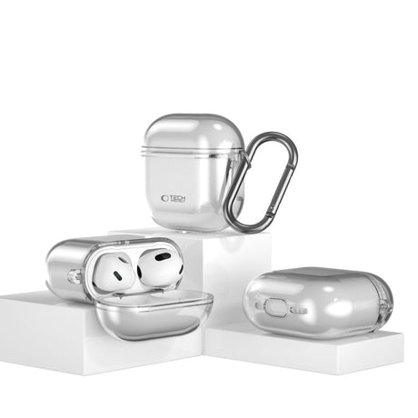 Tech-Protect AirPods 4 Skal FlexAir Grå