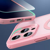 ESR iPhone 16 Pro Max Skal och Skärmskydd Classic Pro MagSafe Set Rosa