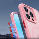 ESR iPhone 16 Pro Max Skal och Skärmskydd Classic Pro MagSafe Set Rosa