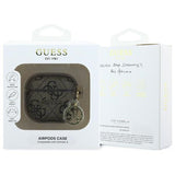 Guess AirPods 4 Skal 4G Charm Brun