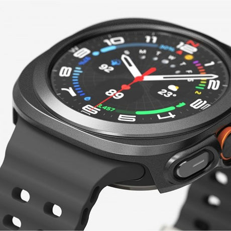 Ringke Samsung Galaxy Watch Ultra 47mm Skal och Skärmskydd Slim & Glass Svart