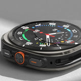 Ringke Samsung Galaxy Watch Ultra 47mm Skal och Skärmskydd Slim & Glass Svart