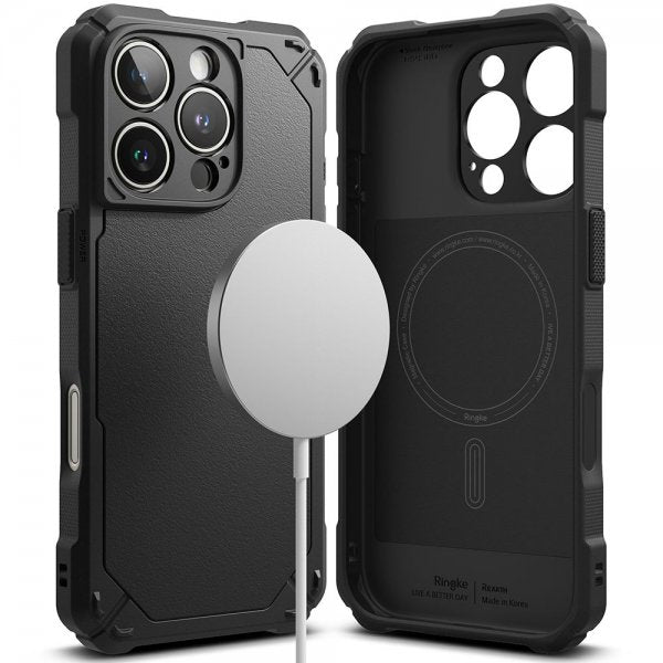Ringke iPhone 16 Pro Max Skal Rugged Gear Magnetic Svart