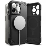 Ringke iPhone 16 Pro Skal Rugged Gear Magnetic Svart