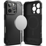 Ringke iPhone 16 Pro Skal Rugged Gear Magnetic Svart