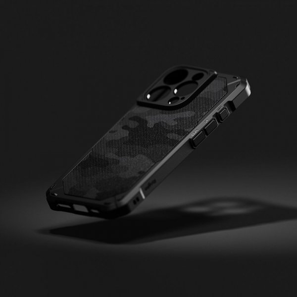 Ringke iPhone 16 Pro Skal Rugged Gear Magnetic Svart