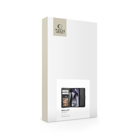 Tech-Protect Samsung Galaxy S25 Fodral Wallet Svart