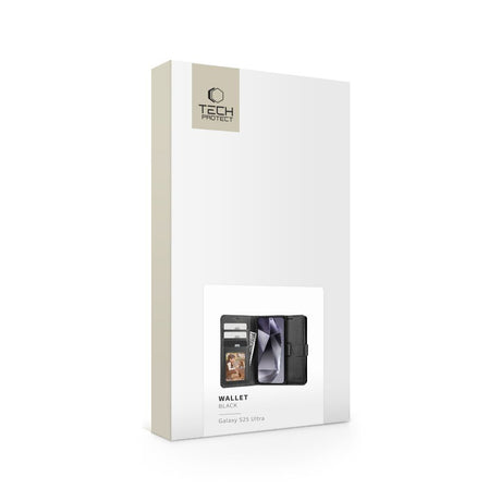 Tech-Protect Samsung Galaxy S25 Ultra Fodral Wallet Svart