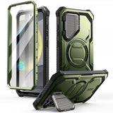 Supcase Samsung Galaxy S25 Skal ArmorBox MagSafe Grön