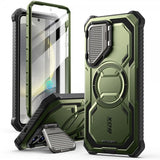 Supcase Samsung Galaxy S25 Skal ArmorBox MagSafe Grön