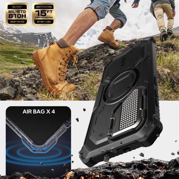Supcase Samsung Galaxy S25 Plus Skal ArmorBox MagSafe Svart
