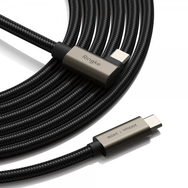 Ringke USB-C Kabel 90 Grader Vinklad USB 3.2 Gen 2 2m