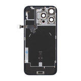 iPhone 16 Pro Max Baksida Glas Komplett OEM - Vit Titan