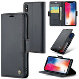 CaseMe iPhone Xs Max Fodral 023 Series Svart