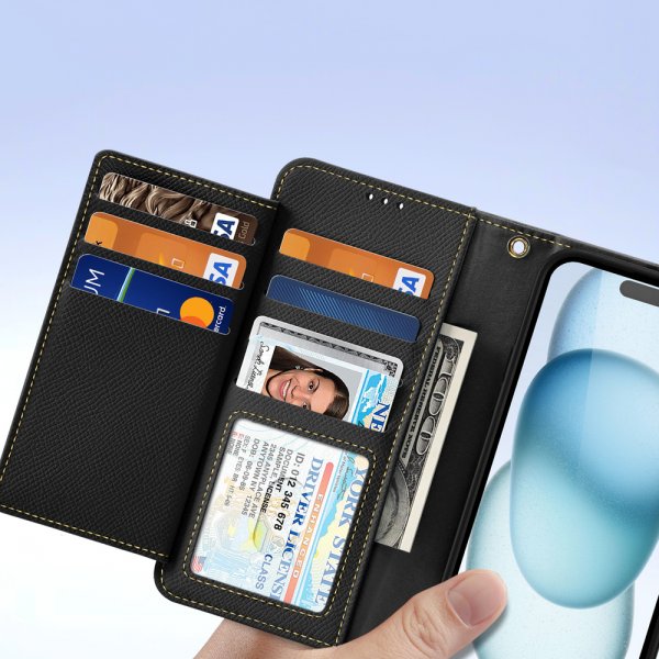 Dux Ducis iPhone 15 Fodral 2-i-1 Lawa Series MagSafe Svart