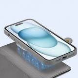 Dux Ducis iPhone 15 Fodral 2-i-1 Lawa Series MagSafe Grå