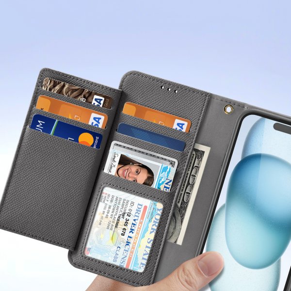 Dux Ducis iPhone 15 Fodral 2-i-1 Lawa Series MagSafe Grå