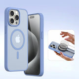 Dux Ducis iPhone 15 Fodral 2-i-1 Lawa Series MagSafe Blå