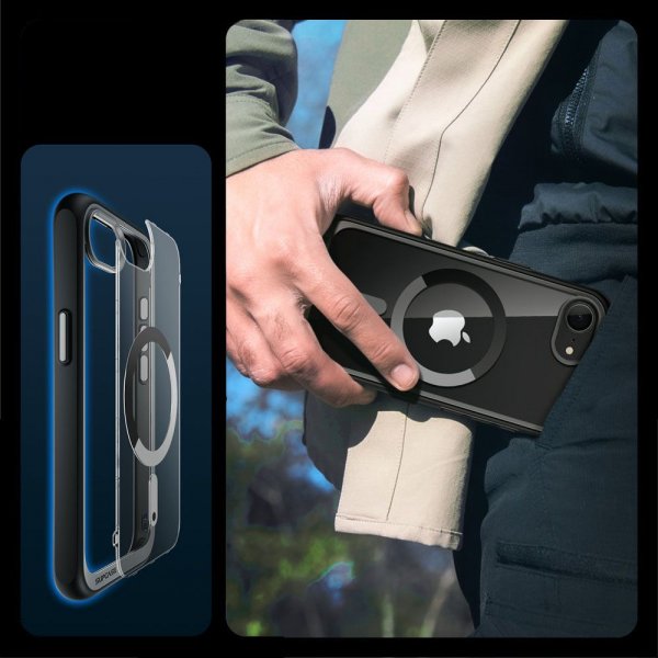 Supcase iPhone 16e/iPhone 17e Skal UB Mag Svart