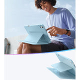 ESR iPad Air 13 (M2/M3/M4) Fodral Flip Hybrid Blå