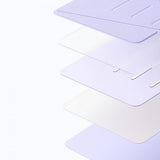 ESR iPad Air 13 (M2/M3/M4) Fodral Flip Hybrid Lila