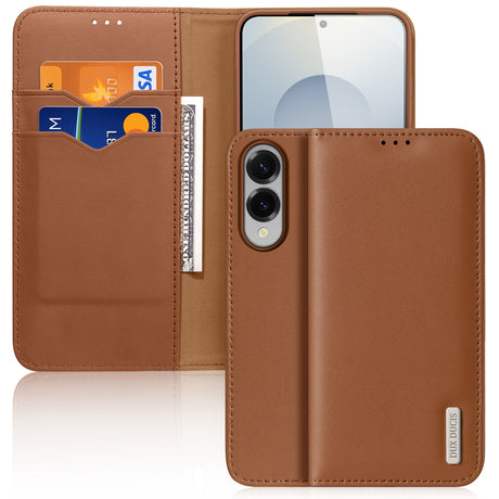 Dux Ducis Samsung Galaxy S25 Edge Fodral Hivo Series Brun