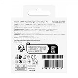 Xiaomi Original Laddare med USB-C kabel 120W HyperCharge Combo 6A