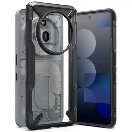 Ringke Nothing Phone (3a) Pro Skal Fusion X Clear Black