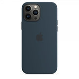 Apple Original iPhone 13 Pro Max Skal Silicone Case MagSafe Bläckblå