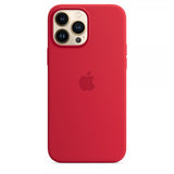 Apple Original iPhone 13 Pro Max Skal Silicone Case MagSafe RED