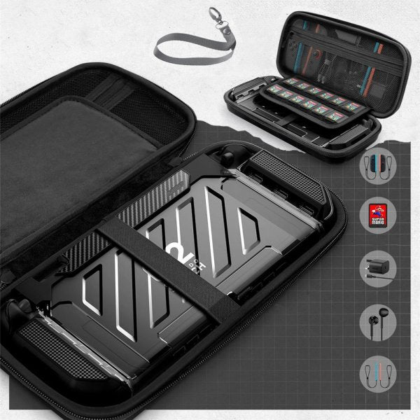 Supcase Nintendo Switch 2 Fodral Carrying Plus Svart