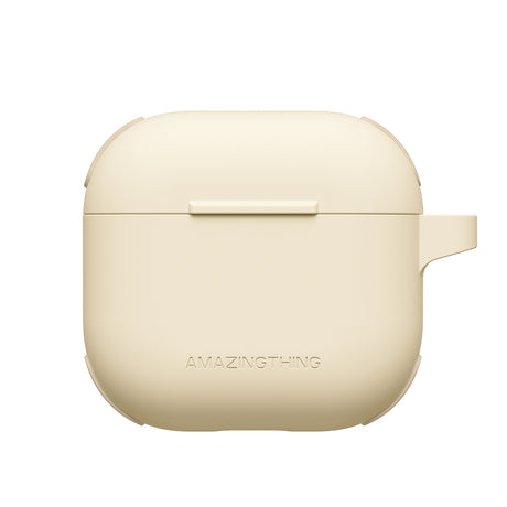 Amazingthing AirPods 4/5 Skal Omni GripClip Beige