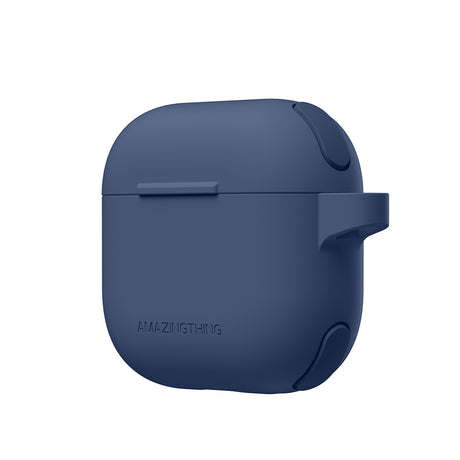 Amazingthing AirPods 4/5 Skal Omni GripClip Blå