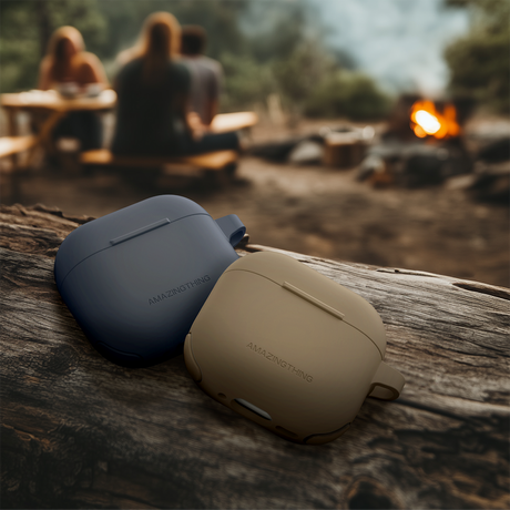 Amazingthing AirPods 4/5 Skal Omni GripClip Grå