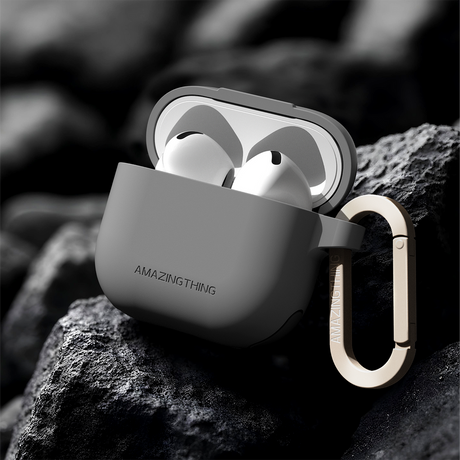 Amazingthing AirPods 4/5 Skal Omni GripClip Svart