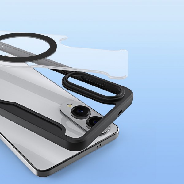 Dux Ducis Samsung Galaxy S25 Edge Fodral Skin X Pro Series MagSafe Svart