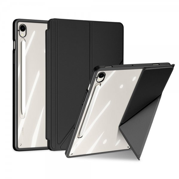 Dux Ducis Samsung Galaxy Tab S9/S9 FE/S10 FE/S10 Lite Fodral Magi Series Svart