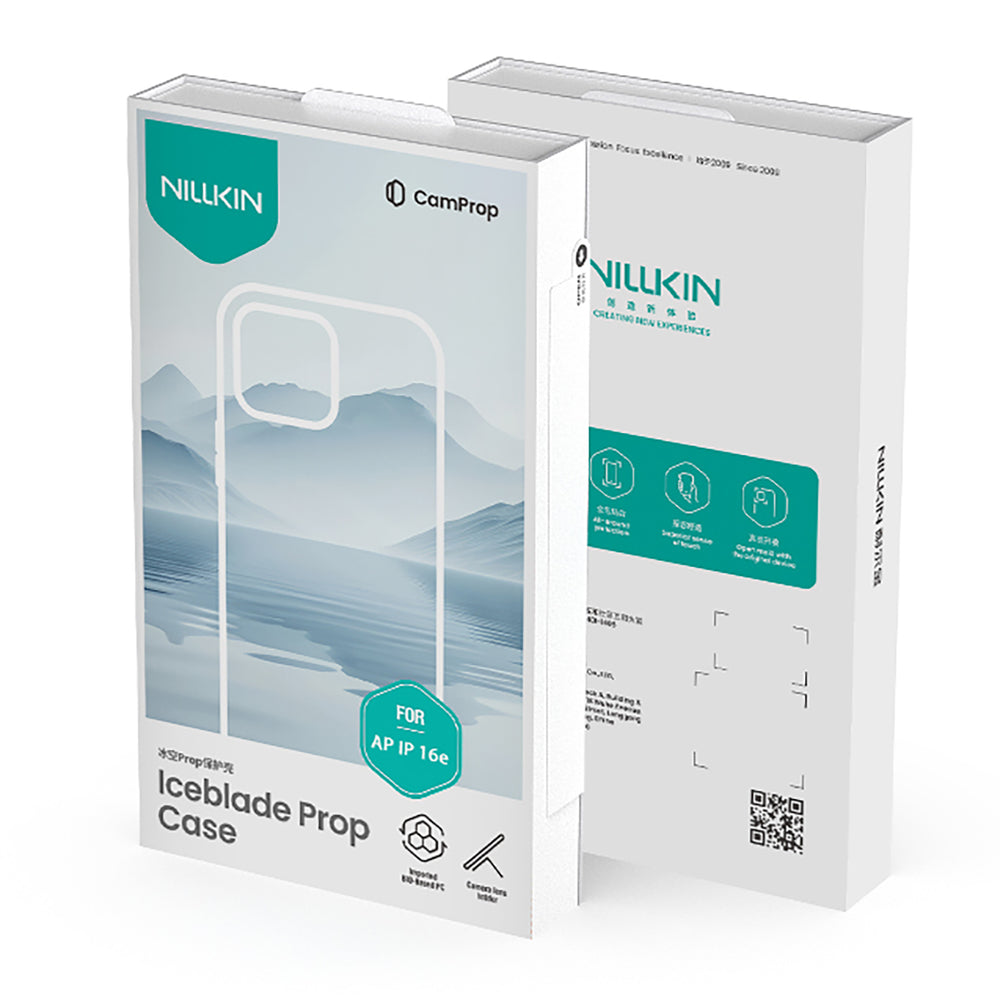 Nillkin iPhone 16e/iPhone 17e Skal Iceblade Prop MagSafe Grön