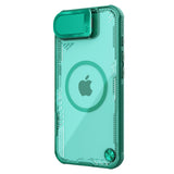 Nillkin iPhone 16e/iPhone 17e Skal Iceblade Prop MagSafe Grön