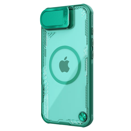 Nillkin iPhone 16e/iPhone 17e Skal Iceblade Prop MagSafe Grön