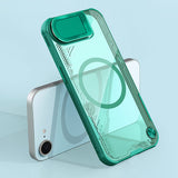Nillkin iPhone 16e/iPhone 17e Skal Iceblade Prop MagSafe Grön
