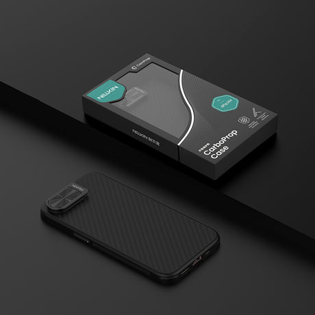 Nillkin iPhone 16e/iPhone 17e Skal Carboprop MagSafe Svart