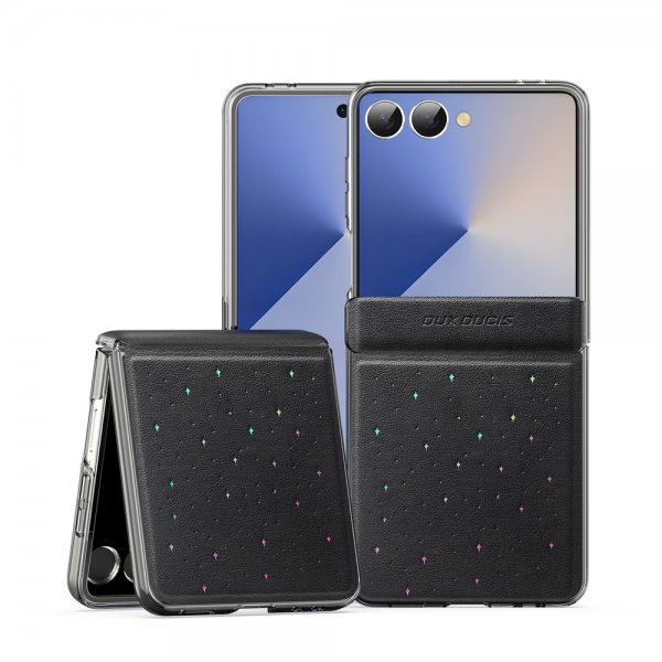 Dux Ducis Samsung Galaxy Z Flip 7 Skal Stex Series Svart