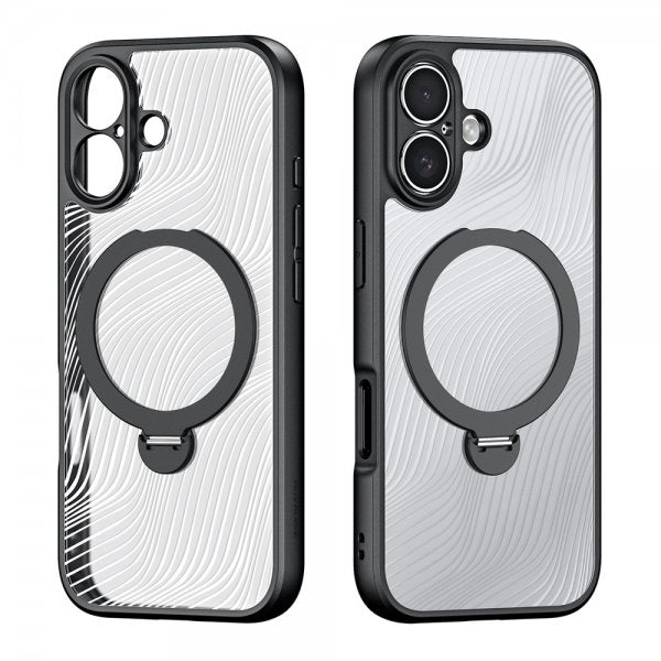 Dux Ducis iPhone 17 Skal Aimo Series MagSafe Kickstand Svart