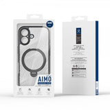 Dux Ducis iPhone 17 Skal Aimo Series MagSafe Kickstand Svart