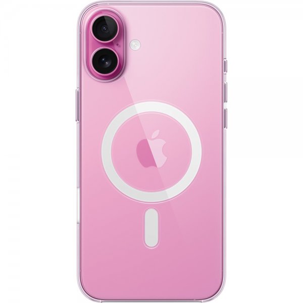 Apple Original iPhone 16 Plus Skal Clear Case MagSafe Transparent