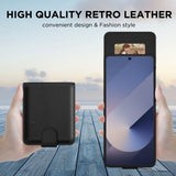 Tech-Protect Samsung Galaxy Z Flip 7 Fodral Wallet Svart